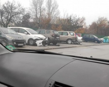 Шофьорът, потрошил 4 коли в Тракия, бил пиян! Това не е първото му нарушение