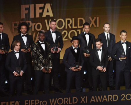 Общо 55 играчи ще се борят за идеалния отбор на ФИФА