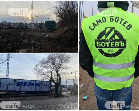 Усилена работа кипи на Колежа! Строителите с уникални жилетки