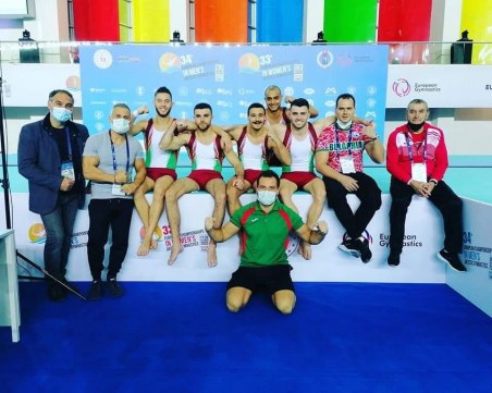 Отборът ни по гимнастика стана пети в Европа