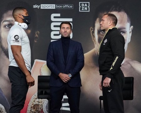 НА ЖИВО: Антъни Джошуа - Кубрат Пулев, нокаут в деветия рунд, Пулев загуби