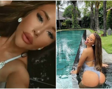 Гери-Никол зарадва мъжката половина с провокативни кадри от екзотичен остров