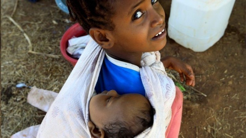 Около 2,3 милиона деца са лишени от хуманитарна от помощ заради кризата в Етиопия
