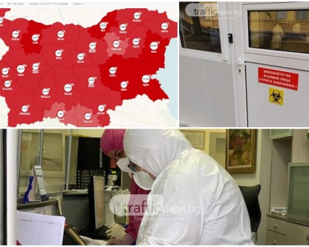 Пловдив е на 11-то място по заразени на 100 00 души, спадът е с 25% за 3 седмици