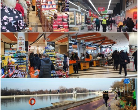 Въпреки предупрежденията, пловдивчани с нова масова атака по хипермаркетите