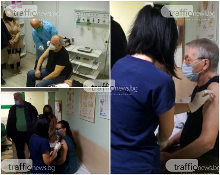 В още две болници в Пловдив стартираха ваксинирането