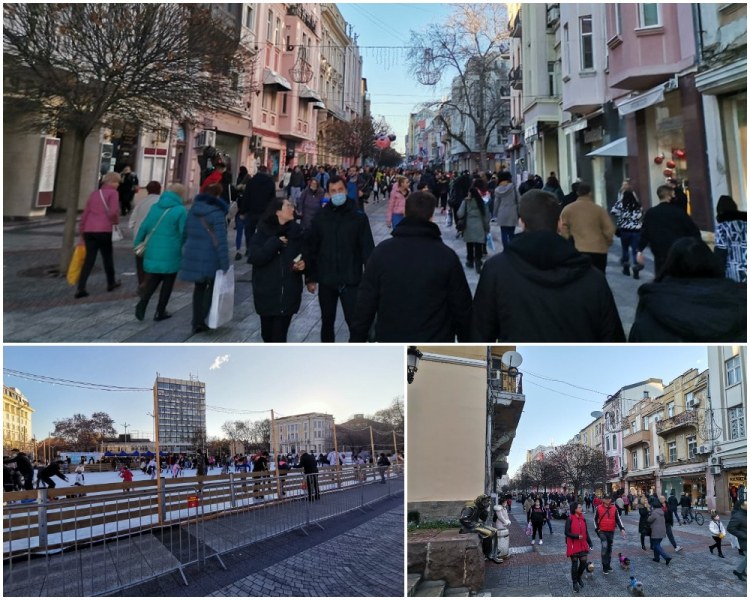 Пловдивчани превзеха центъра на града, Главната се пръска по шевовете