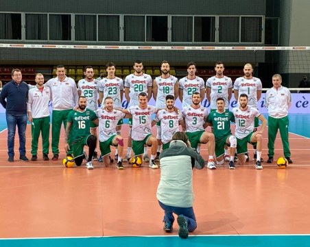 Волейболните национали победиха трудно Северна Македония в първата контрола между двата отбора