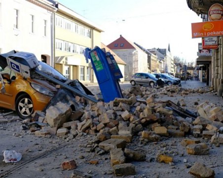 Земетресението в Хърватия отне живота на минимум седем души