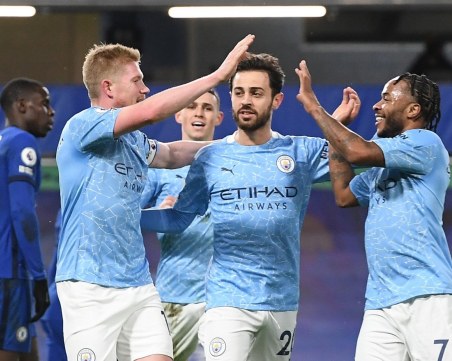 Манчестър Сити победи категорично Челси в Лондон
