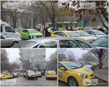 Десетки таксита окупираха офиса на Балимеза, обвиняват го в измама