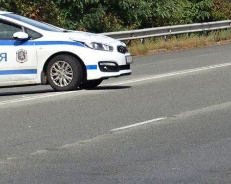 Катастрофа край Поповица, движението е в една лента