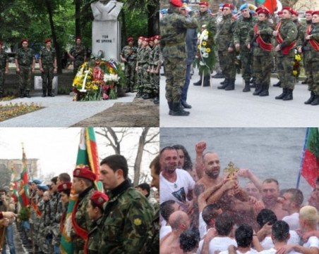 Благославят бойните знамена в Пловдив, Асеновград и Карлово навръх Богоявление