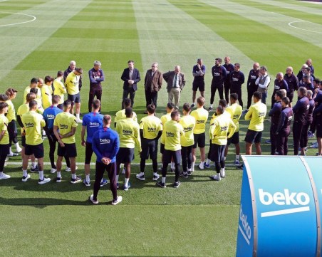 Коронавирус и в Барселона, отмениха сутрешната тренировка
