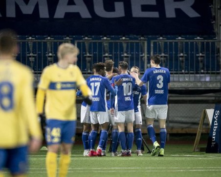 Новите треньори и футболисти в Ботев със забележителен успех в Дания