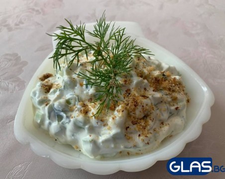 Рецепта за домашна млечна салата Снежанка