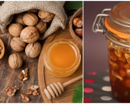 За силен имунитет и здраве: Направете си мед с орехи