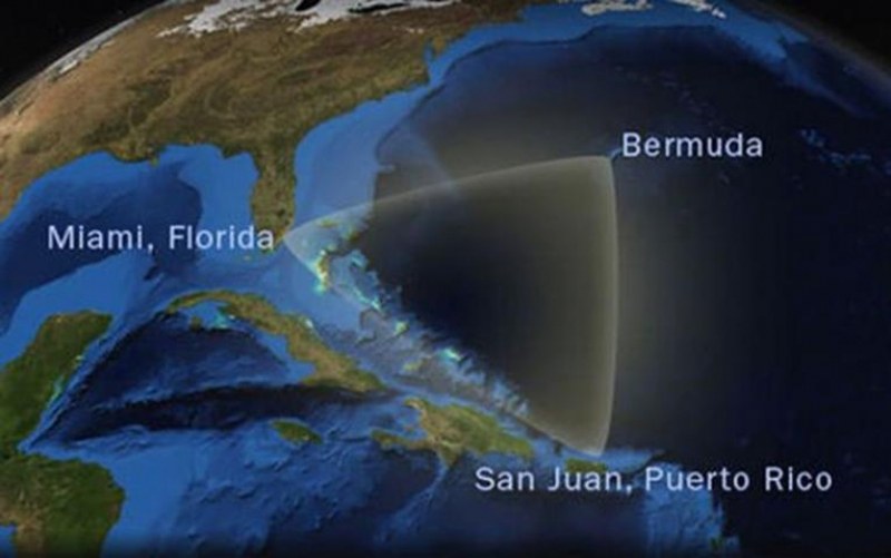 Бермудският триъгълник променя местоположението си