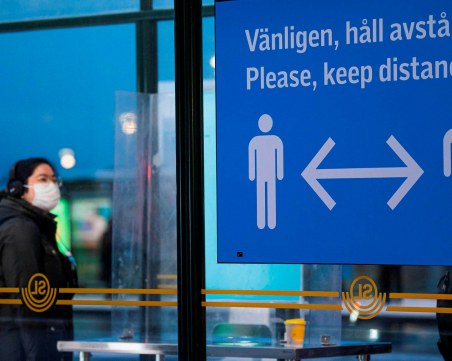 Втората вълна в Швеция – свободните легла в интензивните сектори са под 20%