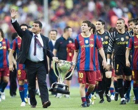 Лапорта: Имам предимство с Меси