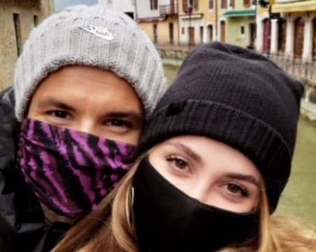 Лолита заедно с Григор в Мелбърн