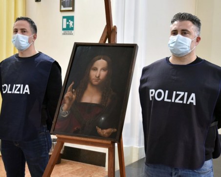 Италианската полиция намери откраднато копие на Леонардо 