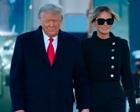 Мелания напусна Белия дом в компанията на Шанел, Долче и Габана, Хермес и Кристиан Лубутен