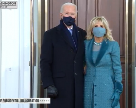 НА ЖИВО: Белият дом посрещна новите си обитатели