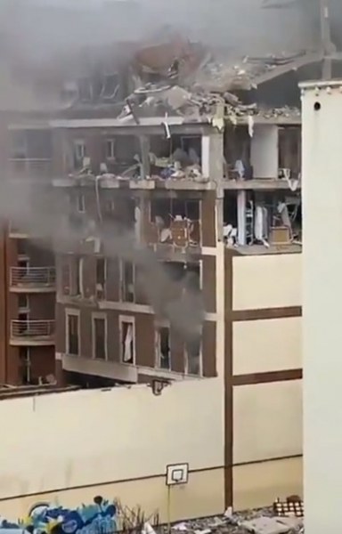 Взрив избухна в хотел в центъра на Мадрид