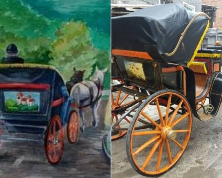 Последният файтон на Асеновград е спасен! Талантливата Ирина помогна с две картини