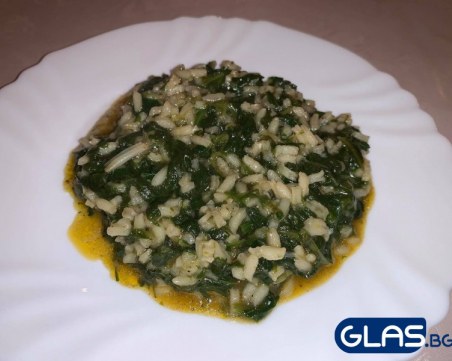 Здравословно: Рецепта за спанак с ориз