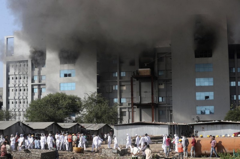 Най-малко 5 жертви от пожара в Индия