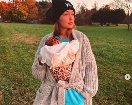 4 месеца по-късно: Джиджи Хадид разкри името на дъщеря си