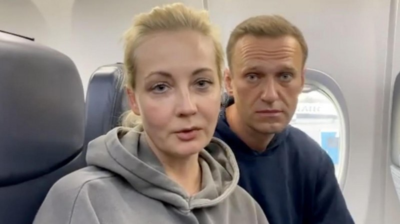 Съпругата на Навални заяви, че е задържана
