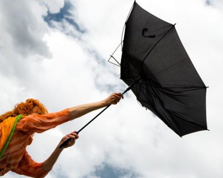 Обявиха жълт код за опасно силен вятър в цялата страна! В Пловдив се очакват пориви до 22 м/с