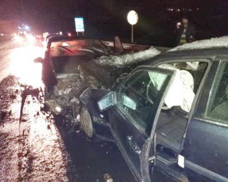 Тежка верижна катастрофа на пътя София-Кулата, има ранени