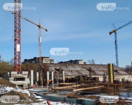 Строежът на стадион 