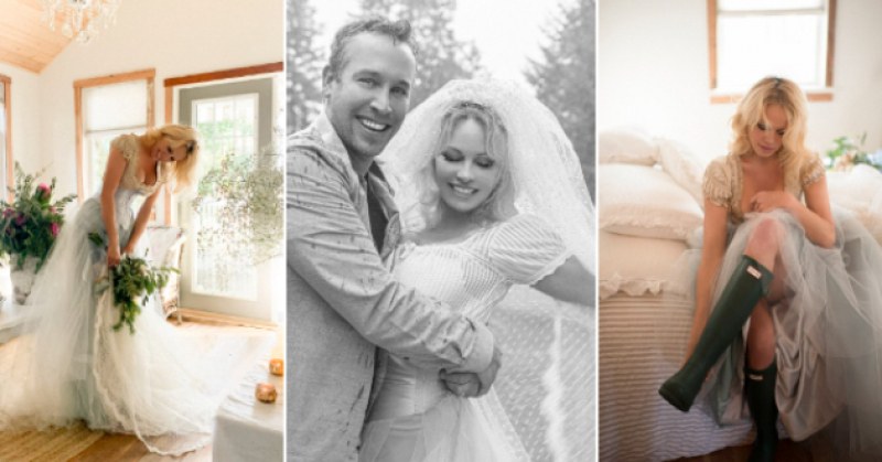 Пета сватба: Памела Андерсън се омъжи тайно за бодигарда си