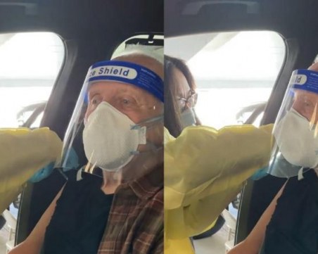 Антъни Хопкинс след ваксинацията: Това е светлината в края на тунела