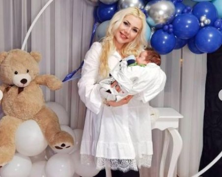 Калина Кузманова направи приказна погача на сина си Стефан