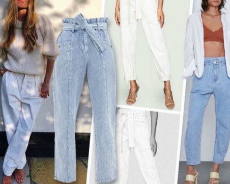 Тесните дънки остават в миналото! Триумфално завръщане на по-широки модели