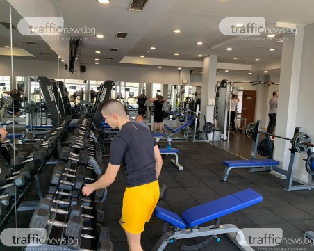 Фитнесите в Пловдив почти празни в първия им ден след отварянето
