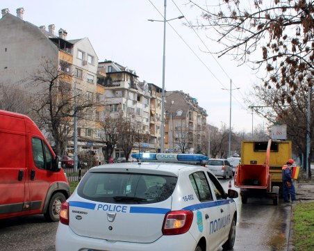 Затруднено движение на няколко места в Пловдив заради опасни клони
