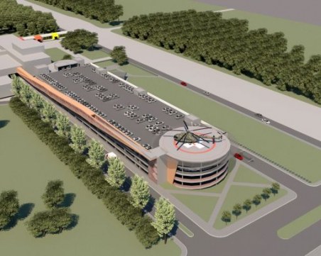 Болница в Пловдив с готов проект за модерна хеликоптерна площадка