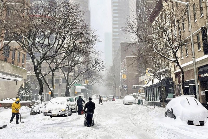 Ню Йорк обяви извънредно положение поради силен снеговалеж