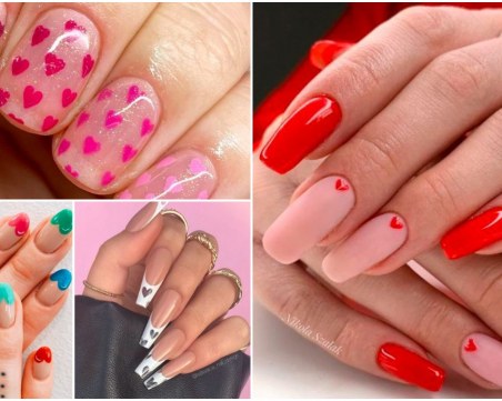 Романтичен маникюр: 10 вдъхновяващи идеи за Свети Валентин