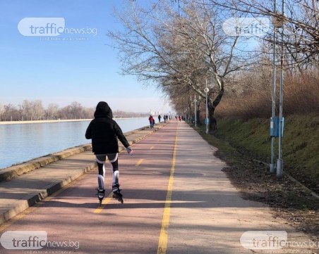 Днес ще е облачно, но все още с пролетни температури