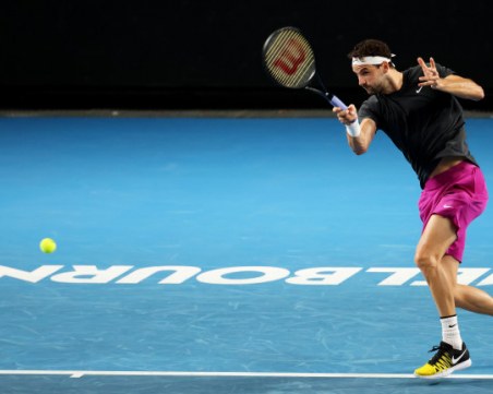 Григор Димитров стартира с чиста победа на Аустрелиън оупън