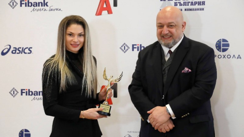 Наградиха Габриела Петрова за най-добър атлет за 2020-а година