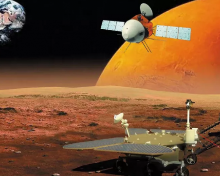 Китайският космически кораб навлеза в орбита на Марс само 2 дни след този на ОАЕ